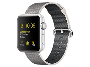 Apple Apple Watch Series 2 42mm MP0H2J/A [ブラックウーブンナイロン