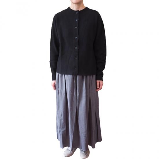 Antipast(アンティパスト) felted ニットカーディガン #ブラック- ミナ