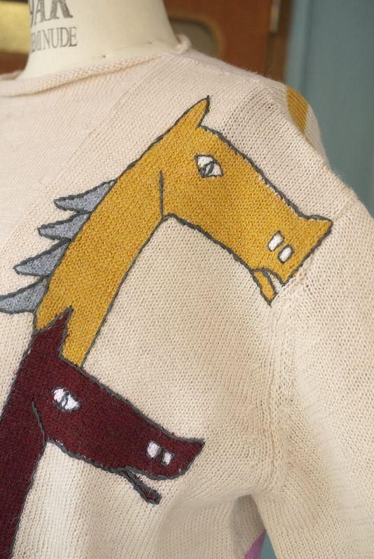 ミナペルホネン thoroughbred プルオーバーニット (ベージュ/38