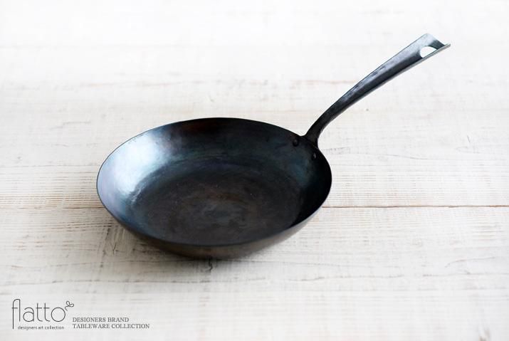 羽生直記｜鉄ハンドルフライパン（L）｜作家のうつわ通販｜和食器