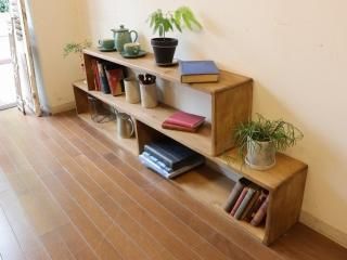 アンティーク家具 アンティークパイン オールドパイン ブックケース