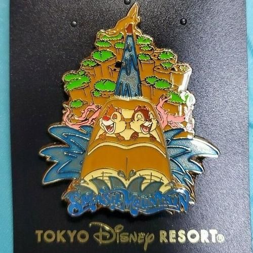 スプラッシュマウンテン ピンバッジ disney スプラッシュ・マウンテン