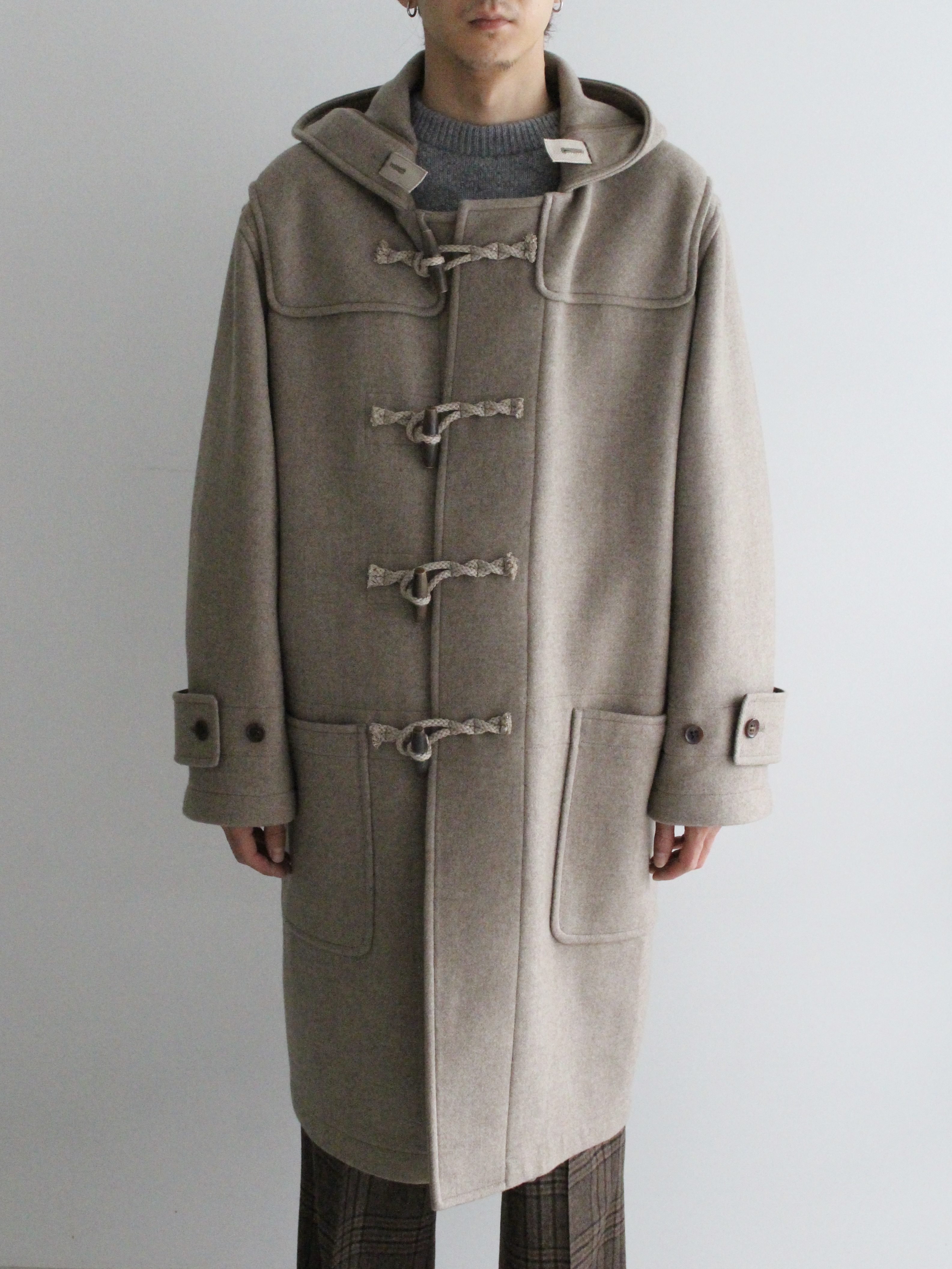 HERILL Natural cashmere Duffle Coat - NATURAL - PURAS