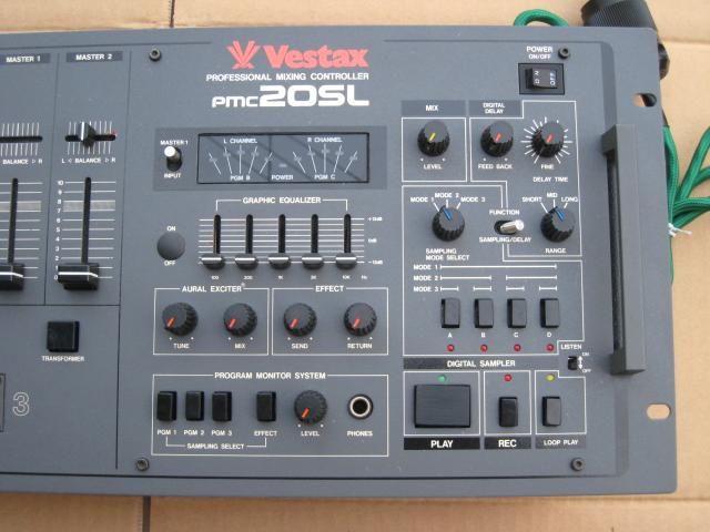 VESTAX PMC-20SL PMC 20SL オールドベスタクス ヴィンテージ ミキサー