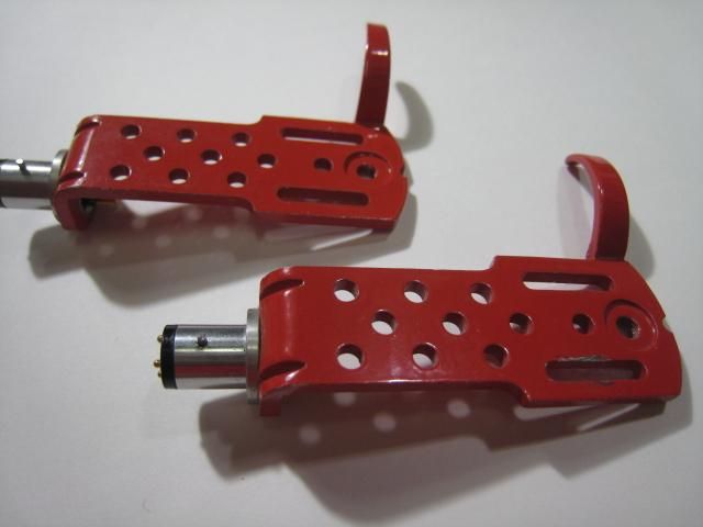 中古 PICKERING ヘッドシェル2個セット (赤 / レッド） - レギュラー