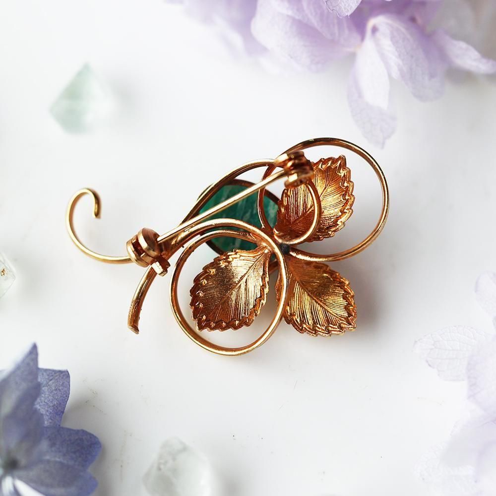 アメジストの実のブローチ - 海福雑貨通販部