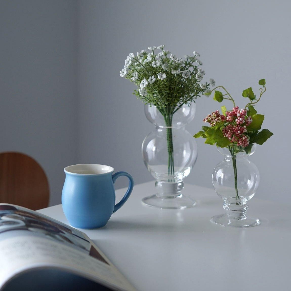 ふっくらフラワーベース|ガラス花瓶 - Anchor Bridge アンカーブリッジ