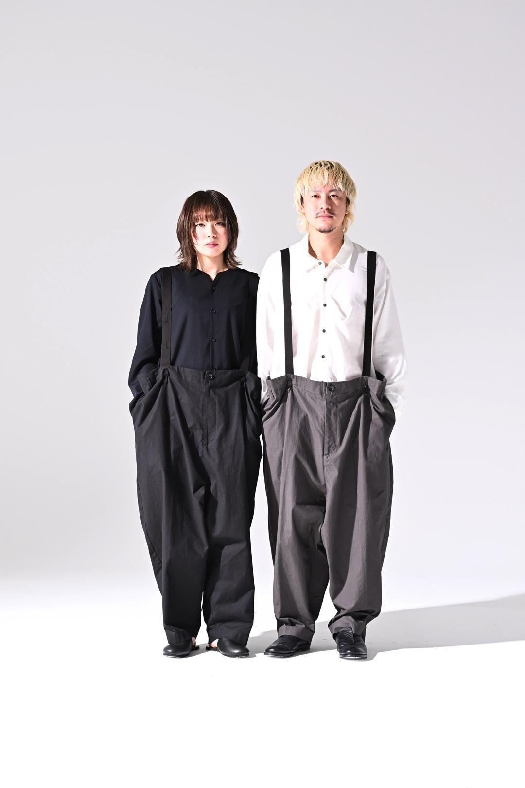 My Beautiful Landlet Bafu Cotton サスペンダービッグパンツ OVIE