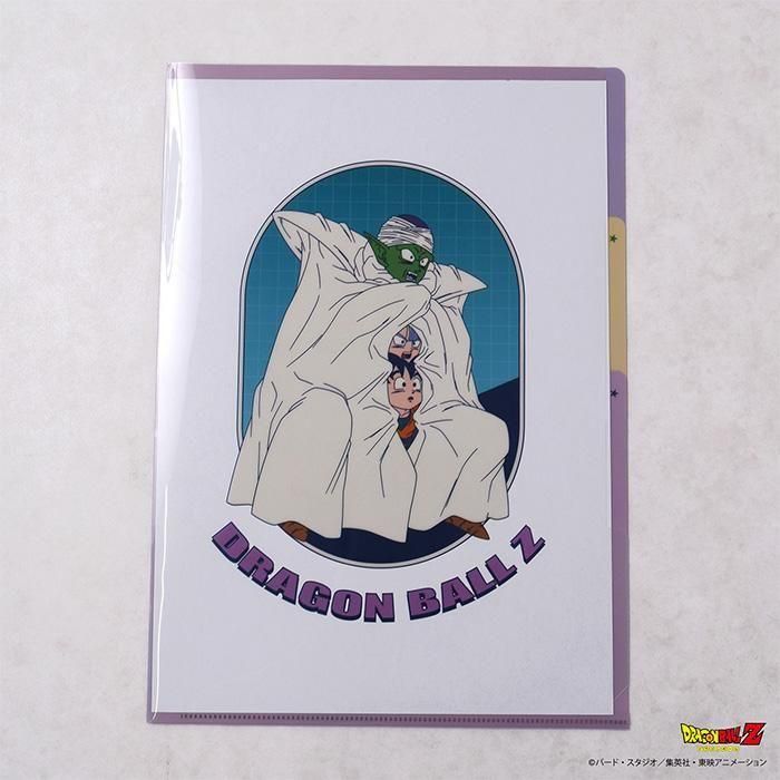 インデックス付きクリアファイル｜ドラゴンボールZ｜フラワーリング