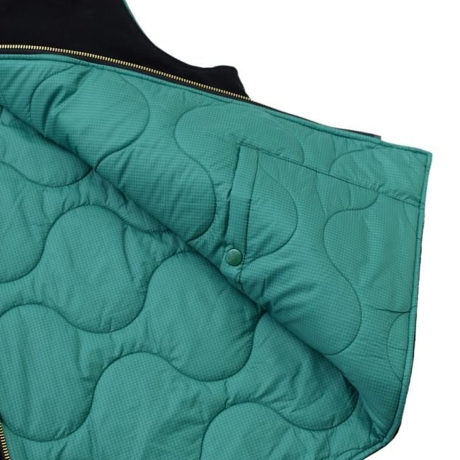 GX1000 REVERSIBLE VEST / BLACK/GREEN (ジーエックスセン ベスト