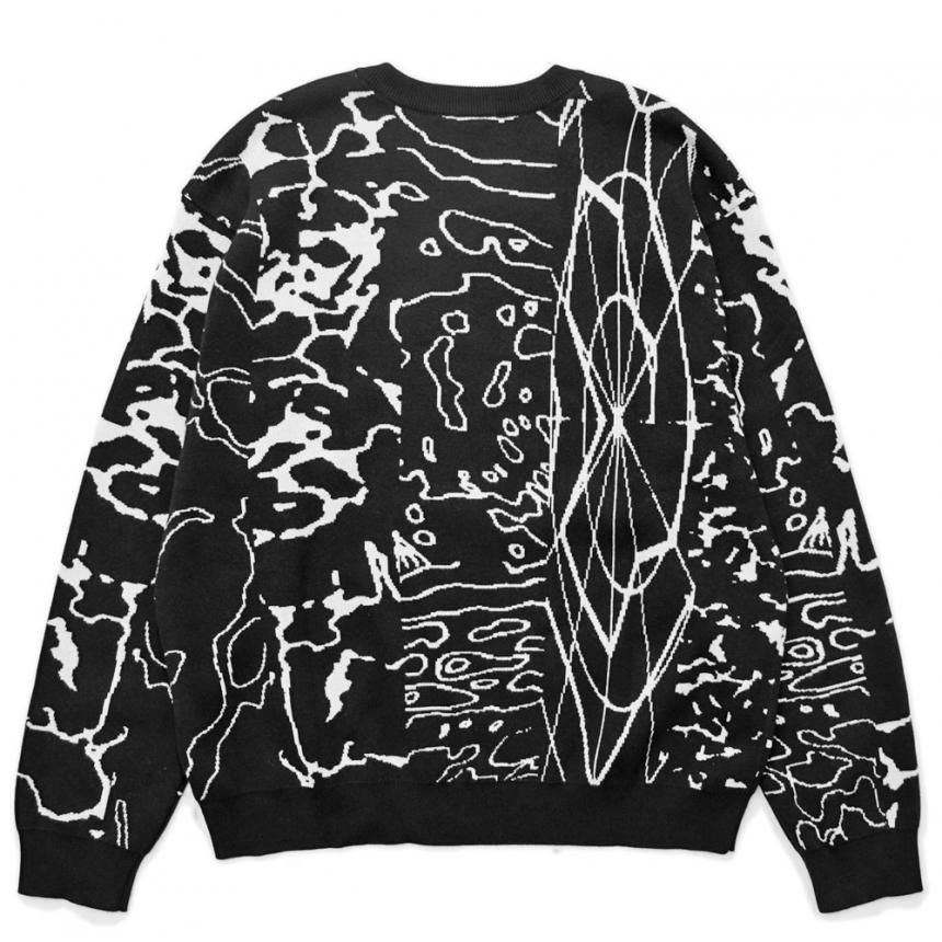 QUASI PROXY SWEATER / BLACK (クアジ ニットセーター) - HORRIBLE'S