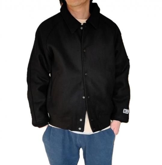 BLUCO ブルコ ヘビーメルトン ジャケット アウター ブラック 黒 BLK