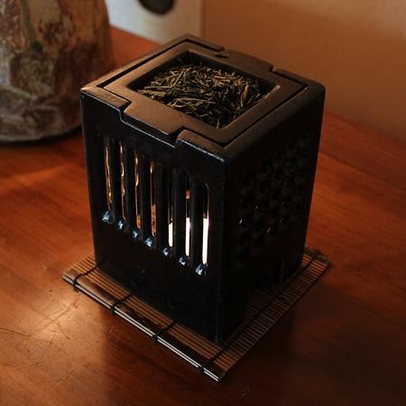 茶香炉 角型 - 伊賀焼窯元 長谷園 公式通販