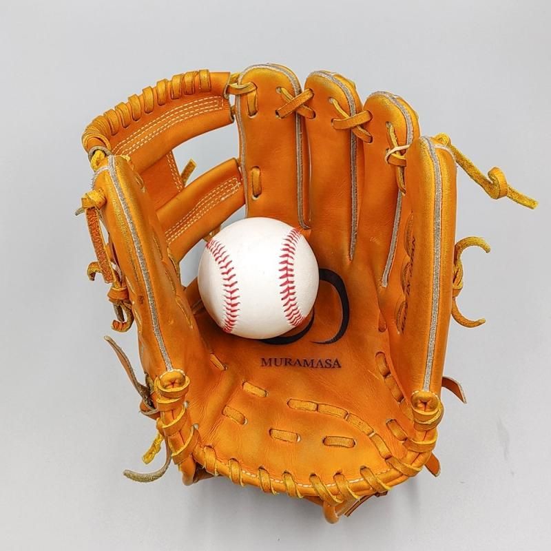 クリーニング済み (高校野球対応)】 村正 硬式グローブ / 内野手用