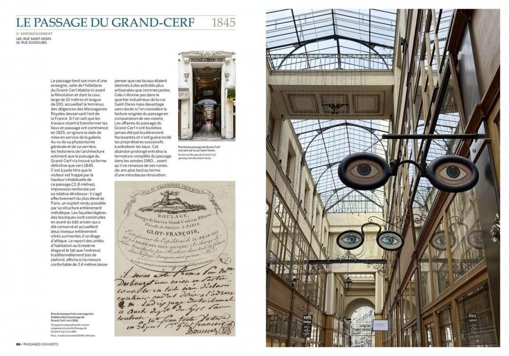 Paris L'invention des passages couverts