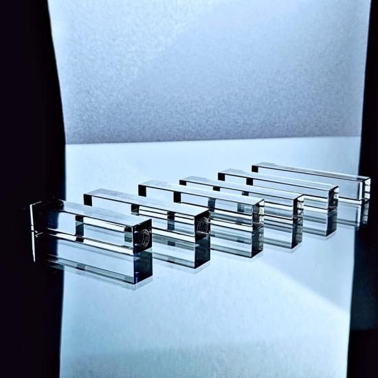 輝くオールドバカラ シンプルなカトラリーレスト【1936年以降】箸置き