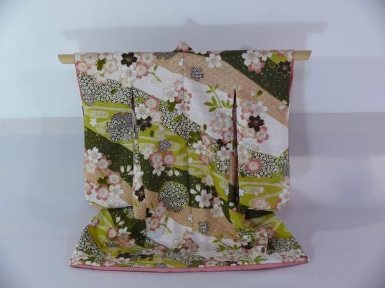 ミニチュア着物型紙と説明書