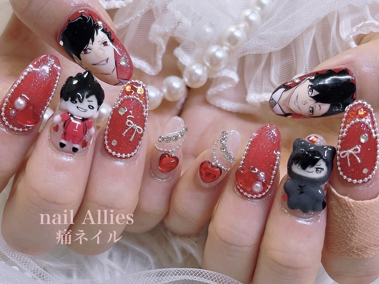 推し文字 ネイルパーツ デコパーツ 3D トレカデコ ジャニーズ 韓国