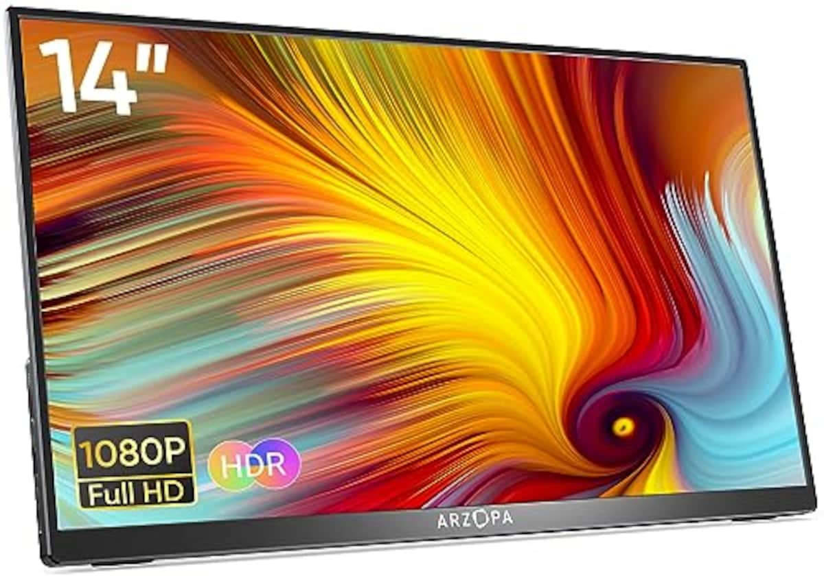 ARZOPAのARZOPA 15.6インチ モバイルディスプレイ 薄型軽量 非光沢IPS