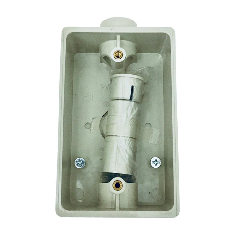 未来工業 露出スイッチボックス ベージュ PVR16-2J | 空調・電設資材