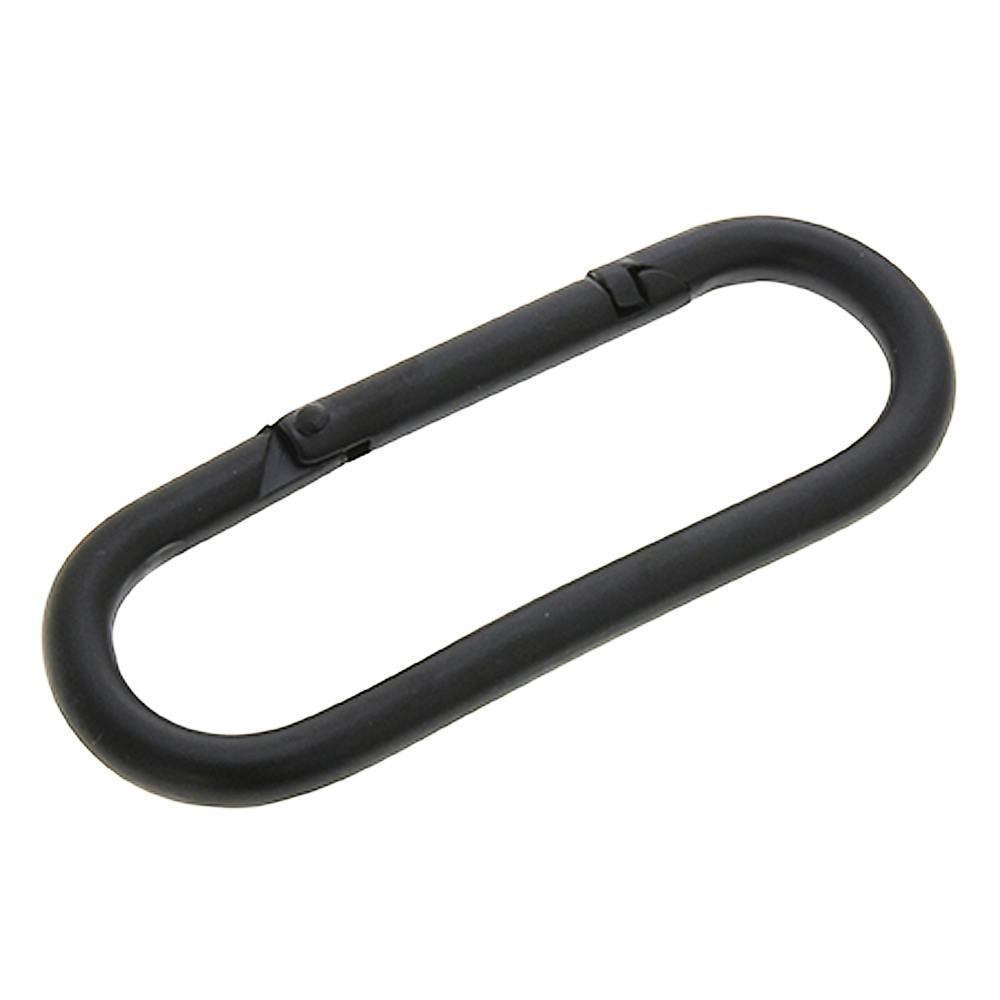 ミニカラビナ 黒 5 | 建具金物 通販 | ホームセンターのカインズ