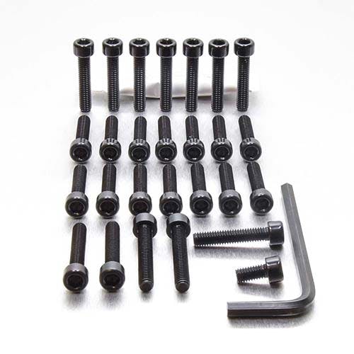 アルミニウム エンジンボルトキット(ソケットキャップ) カワサキ