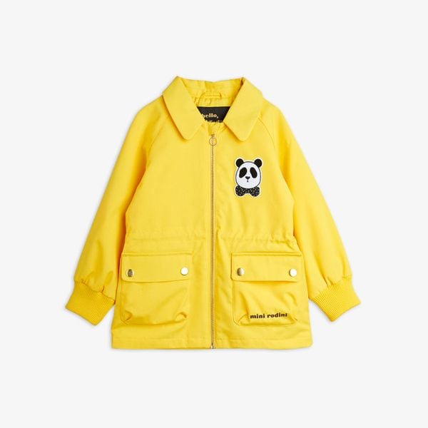 Panda Kids Jacket Yellow | Mini Rodini