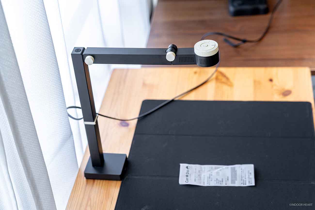 スキャナー/Webカメラ/卓上カメラの3 in 1多機能デバイス「CZUR Fancy