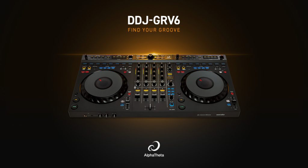 AlphaTheta DDJ-GRV6 | DDJ-FLX6-GTの後継機にあたるDJコントローラー