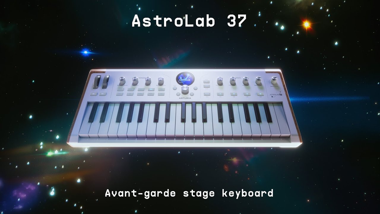 Arturia AstroLab 37 | コンパクトなボディに無限のサウンドを備えた37