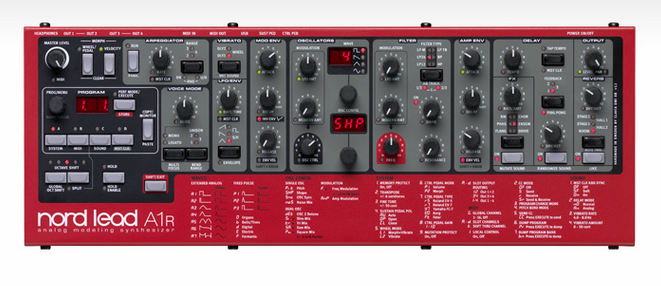クラビアがシンセ音源モジュール「Nord Lead A1R」を発表 | Digiland