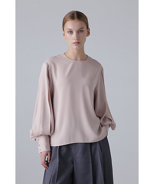 ◇コンパクトサテンブラウス（5315110009） | ADORE (Women