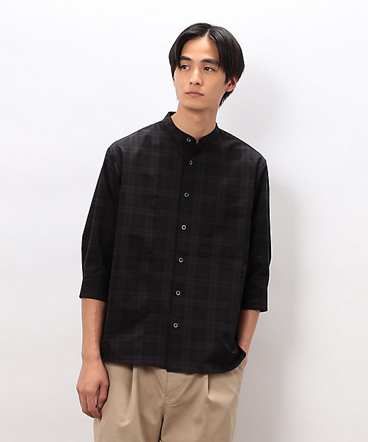 COOL DOTS ブラックウォッチ プリントシャツ