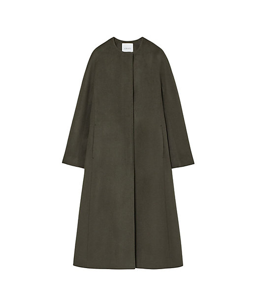 カシミヤベルト付きクルーコート | ANAYI/アナイ | 三越伊勢丹