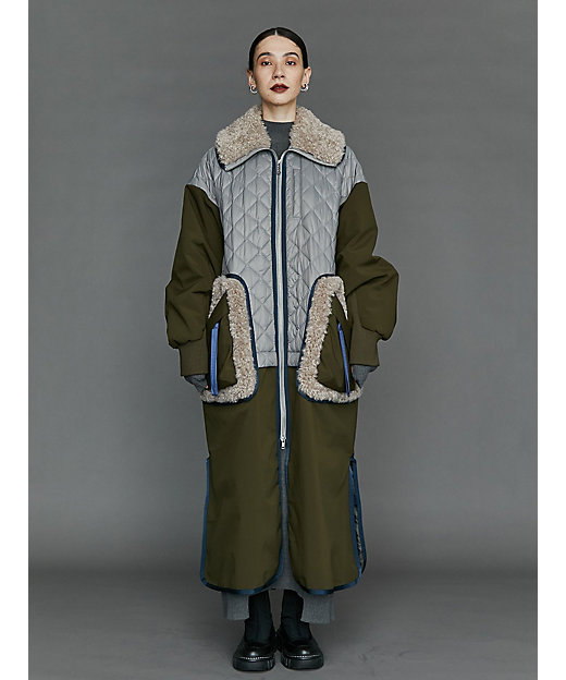 BIG COLLAR FABRIC MIX CT | UN3D./アンスリード