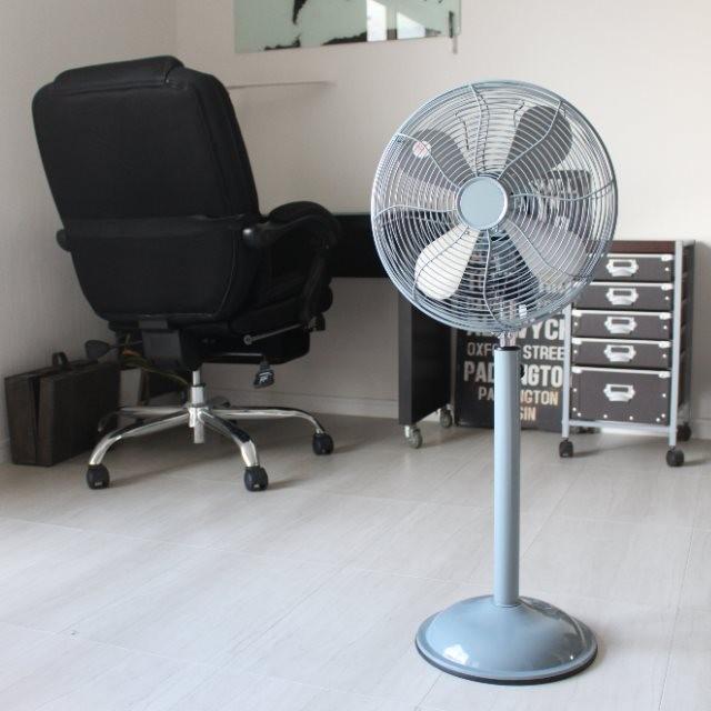 2020年度モデル ハモサ レトロファンフロア リビング扇風機 3段階風量