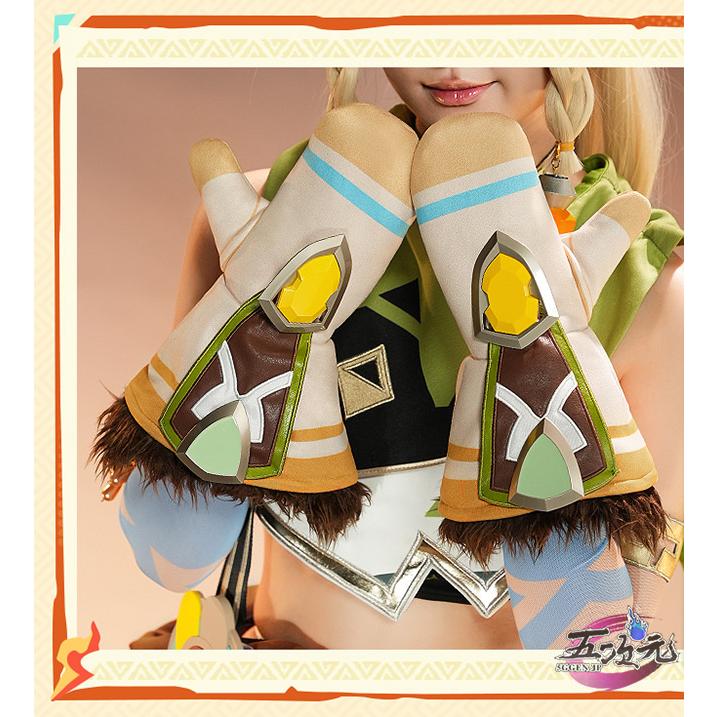 三分妄想 原神 コスプレ カチーナ 衣装 ※ウィッグ 靴 追加可 : 五次元