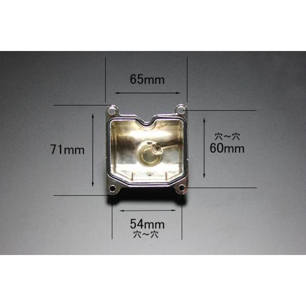 ブラックメッキ CVKキャブ フロートチャンバー 新品 アルミ 4個 ZR-7S