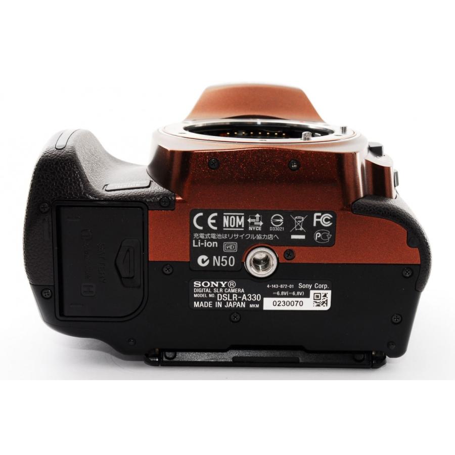 SONY（ソニー） α330 希少なブラウン 標準＆超望遠ダブルズームセット