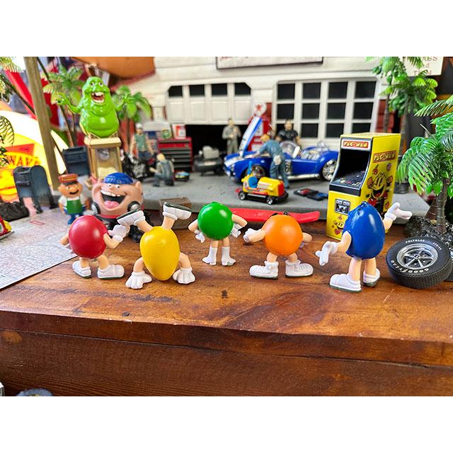 m&m's PVCフィギュア 5体セット □ アメリカ雑貨 アメリカン雑貨 人気