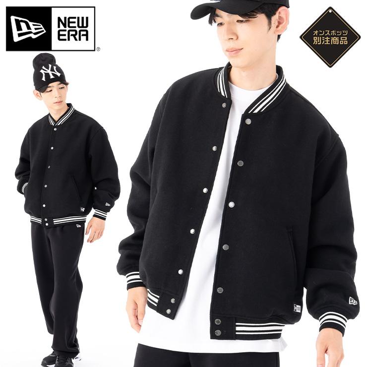 NEW ERA（ニューエラ） メルトンバーシティージャケット スタジャン