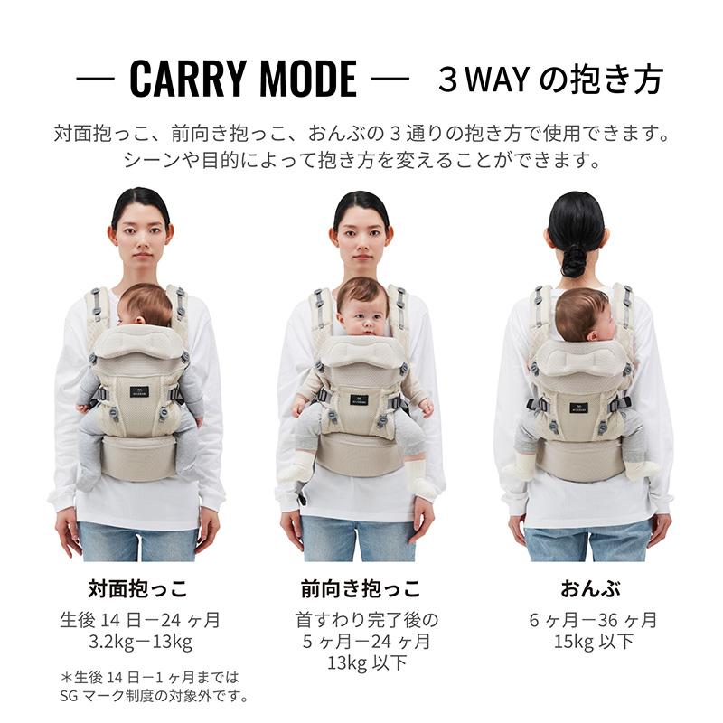 エールベベ 抱っこ紐 新生児 コンパクト BB902 エールベベ・ベビー
