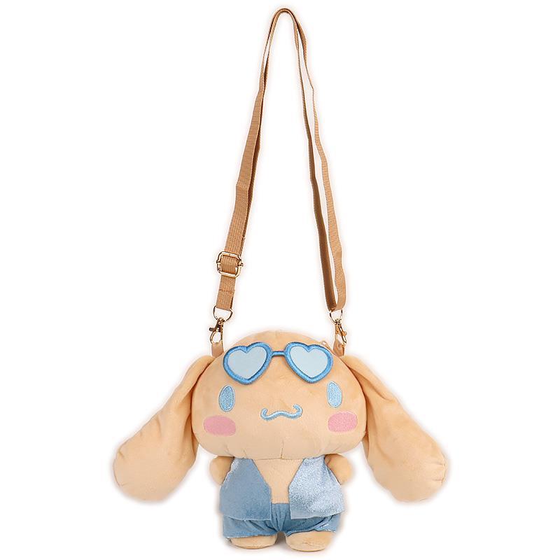 シナモロール ミニショルダーバッグ ぬいぐるみバッグ 日焼け