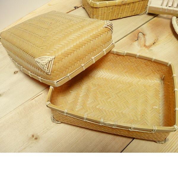竹編みランチボックス 弁当箱 国産日本製 大きめ ピクニックバスケット