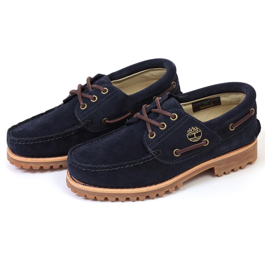 ティンバーランド スリーアイ クラシックラグ ダークブルー スエード