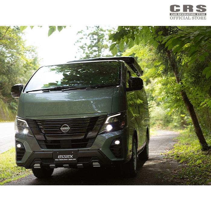 ESSEX（エセックス） フロントバンパーガード□マットブラック