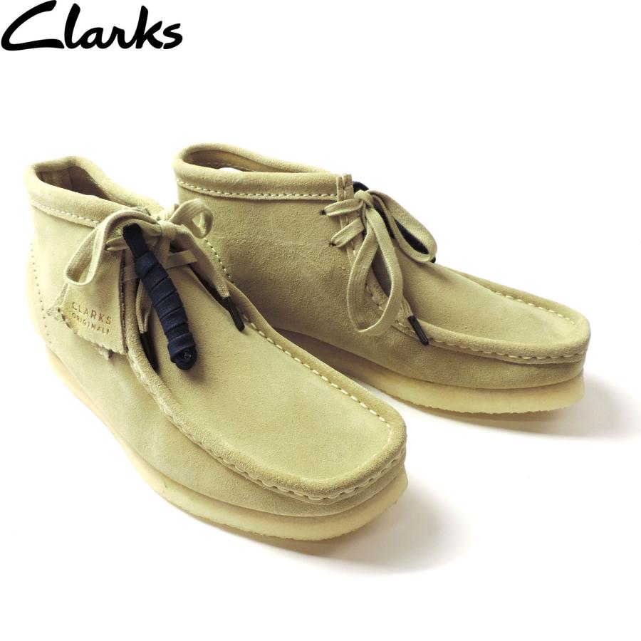 Clarks（クラークス） ワラビー ブーツ スエード シューズ メープル