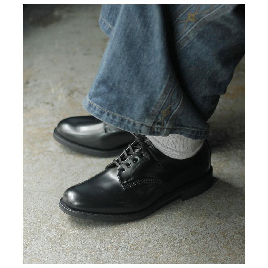 SANDERS（サンダース） ミリタリーオフィサー シューズ (SD-2246-BLACK