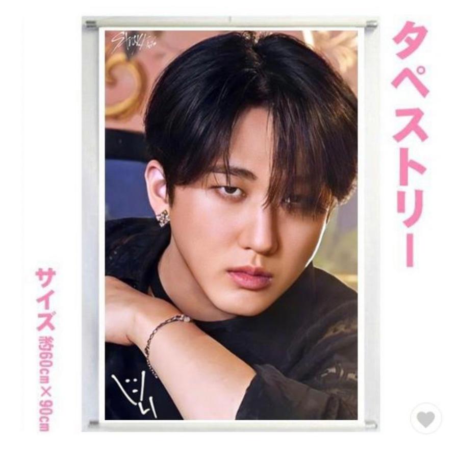 チャンビン ストレイキッズ STRAYKIDS スキズ 大型 タペストリー 60×90