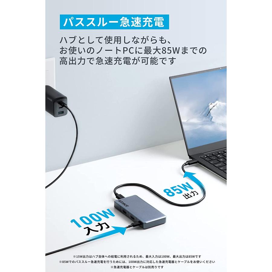 Anker（アンカー） Anker 343 USB-C ハブ (7-in-1, Dual 4K HDMI) 100W